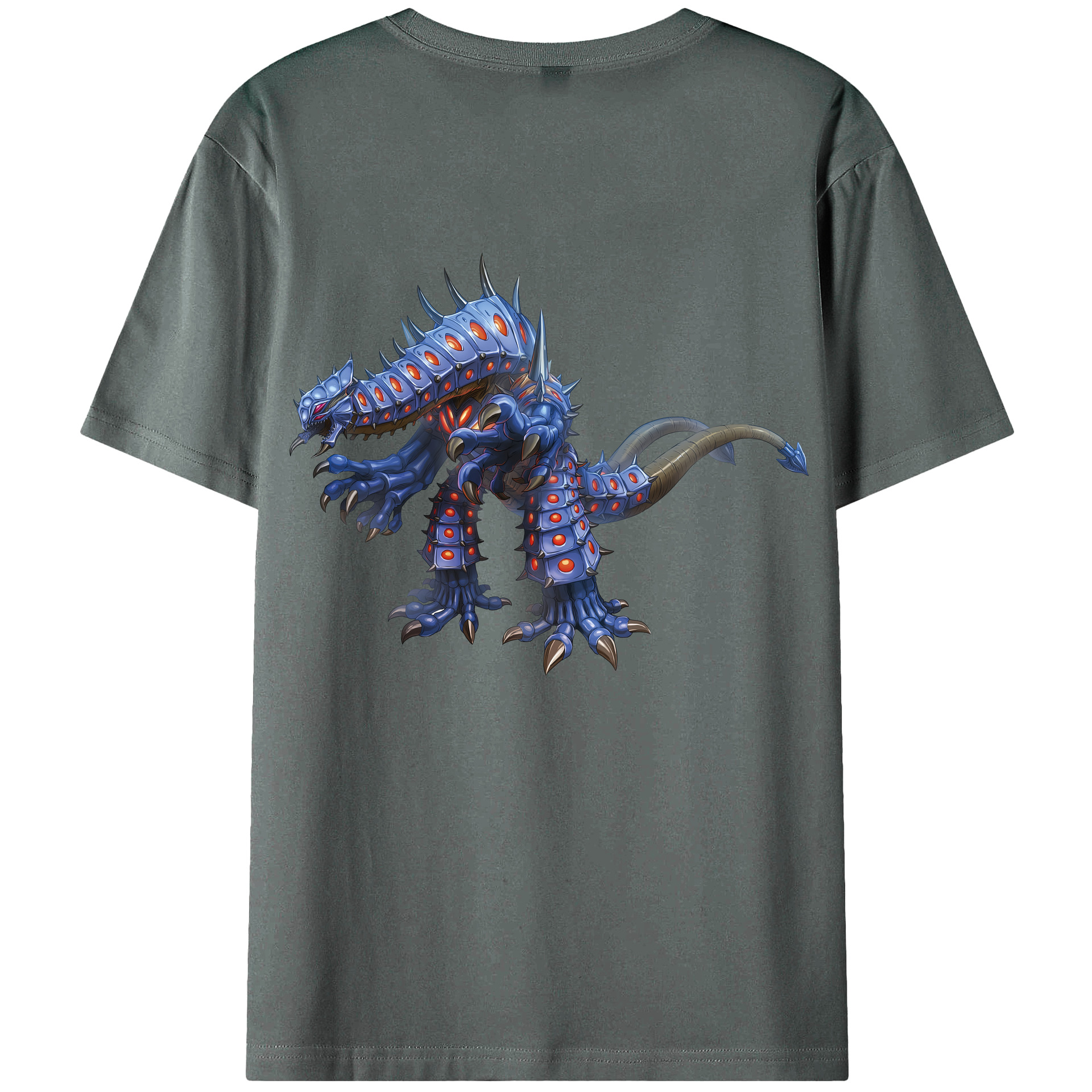 （画像用） ウルトラマン Ultraman 綿100％ メンズ半袖Tシャツ（バックプリント） 通気性